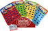 Toysmith Road Trip Bingo Cards Gift Set, Red, Blue, Green & Orange - 4 Pack with Bonus Storage Bag