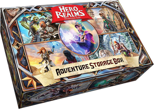 Hero Realms Adventure Storage Box – Card Deck Box - Durable and Sturdy - Compatible with Hero Realms Deck Building Game