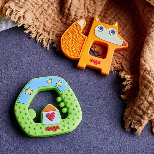 HABA Dreamland Silicone Teething & Grasping Baby Toy