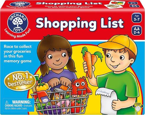 Orchard Toys Moose Games Shopping List, Fun Memory Game for 2-4 Players Ages 3-7