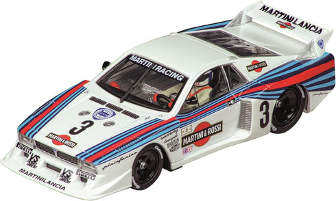 Carrera 27734 Lancia Beta Montecarlo Turbo Martini Racing No.8 1981 1:32 Scale Slot Car Racing Vehicle