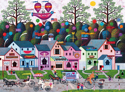 Buffalo Games - Charles Wysocki - 1000 Piece Jigsaw Puzzle for Adults - Confection Street