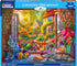 White Mountain 1000 Piece Jigsaw Puzzle Scenic Spring Flower Puzzles with Large