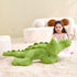 30" IKASA Giant Crocodile Stuffed Animal Plush Toys,Soft Toy Alligator Large Cute Huge Jumbo Big Size Kawaii Fluffy Fat