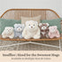 1 10 GUND Original Snuffles Teddy Bear, Premium Stuffed Animal for Ages and Up, Pink