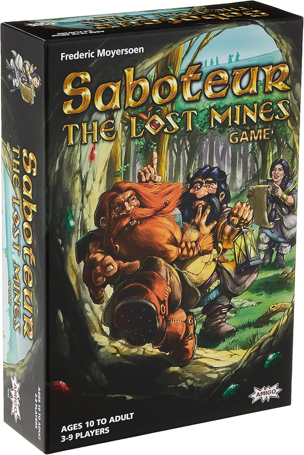 AMIGO Games Saboteur: The Lost Mines - Thrilling Clan-Based Strategy Board Game for 3-9 Players, Ages 10+