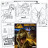 Jurassic World Jumbo Coloring and Activity Book - 64 Pages of Fun