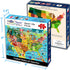 Think2Master United States Map 250 Pieces Jigsaw Puzzle - Fun Educational Toy for Kids, Great Gift for Ages 8+