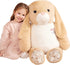 IKASA Giant Rabbit Stuffed Animal Plush Toy | 30" Large Cute Jumbo Bunny for Kids & Girls
