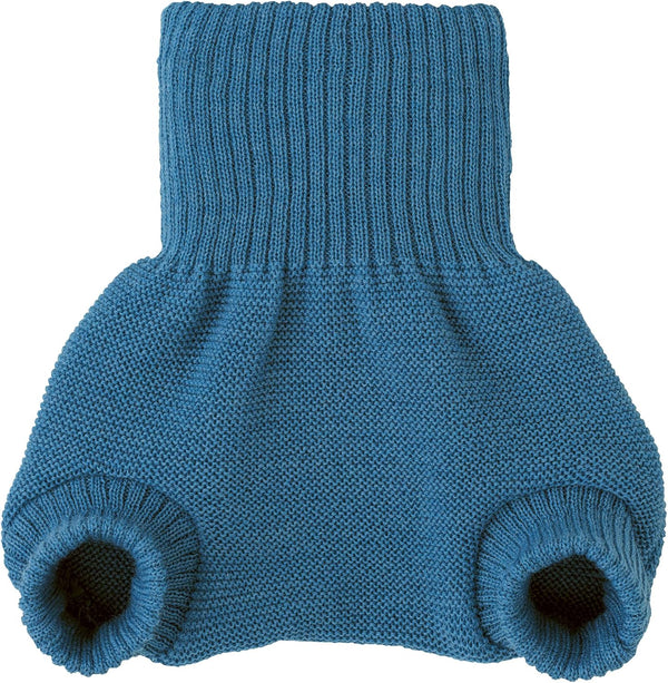 Disana 100% Organic Wool Diapers Cover/Soaker/Over Pants Made in Germany (Dove-Blue 3-6 Months