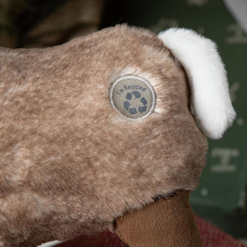 12 inches The Petting Zoo Reindeer Stuffed Animal Plushie, Gifts for Kids, Wild Onez Zoo Animals, Zoologee Reindeer