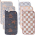 Ultra-Soft & Absorbent 6-Pack Muslin Baby Burp Cloths - 20x10 Inches, Perfect