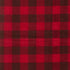 48 48 Trend Lab Brown and Red Buffalo Check Deluxe Flannel Swaddle Blanket - Buffalo Check Cotton, Red and Brown, in x