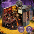 OTIOTHING 3D Book Nook Kit DIY Miniature House Dollhouse for Adults & Teens, Wooden Puzzle Tiny House Bookshelf Insert