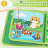 1-3, 1 Busy Book for Toddlers Montessori Toys Busy Board for Year Old, Upgraded Composite Fabric Animal Forest Quiet