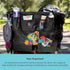 J.L. Childress Double Stroller Organizer with Large Mesh Storage Compartment - Stroller Accessory with Extra-Large