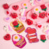 28 Packs JOYIN Valentines Day Gift Cards with Mochi Squishy Toys, Stress Relief Fidget, Cute Miniature Novelty Squeeze