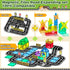 Set, 3-5 4-8 5-7, Goodtiles Magnetic Tiles Road Expansion STEM Magnetic Building Blocks for Kids Ages Preschool