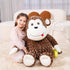 IKASA 30" Giant Monkey Stuffed Animal Plush Toy, Large Cute Jumbo Fluffy Plushie, Gifts for Kids Girls