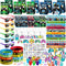 Video Game Party Favors Birthday Supplies for Kids, Game On Stuffer Gifts, Boys Gamer Party Decorations Bags