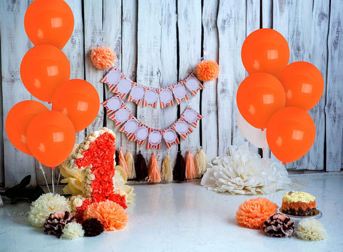 Treasures Gifted Burnt Orange Balloons, 72 Pack, 12 Inch Latex Matte Balloons for Party Supplies