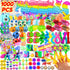 1000pcs Party Favors for Kids, Fidget Toys Pack, Birthday Gifts, Classroom Prize