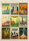 MyPuzzle Chicago Multi-Image Print - Edition 1 Vintage Poster, Premium 500 Piece Jigsaw Puzzle for Adults