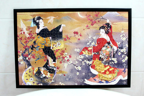 Beauty Paintings by Haruyo Morita Wooden Jigsaw Puzzles, 1000 Piece for Teens Family