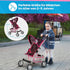 2+ 22.05-Inch KP0280G Baby Doll Stroller | Pram for Girls | Umbrella Stroller for Kids - Lightweight Play Carriage