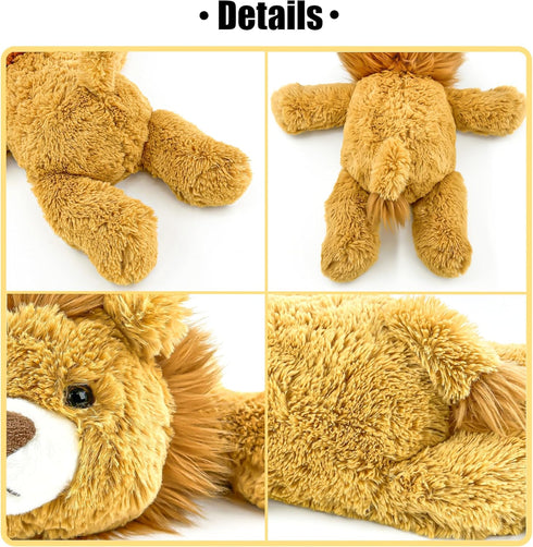 20" 4 20 inch 4 YOUBLEK | Pounds Weighted Stuffed Animals,Sensory Comfort Plush Throw Pillow Toy, Soft for Home
