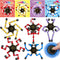 JOYIN 28 Packs Valentines Day 4-Design Gift Cards with Fidget Spinners, DIY