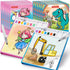 DreamCosy 12 Pack Paint with Water Coloring Books for Toddles, Water Painting Kit