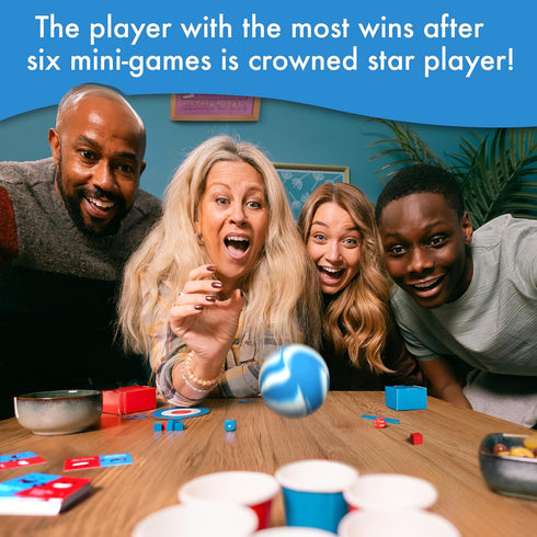 101 1 2-8 Big Potato Mini Game Party: Mini Games Star Player, Family Board Game for Players, Perfect for Family Game