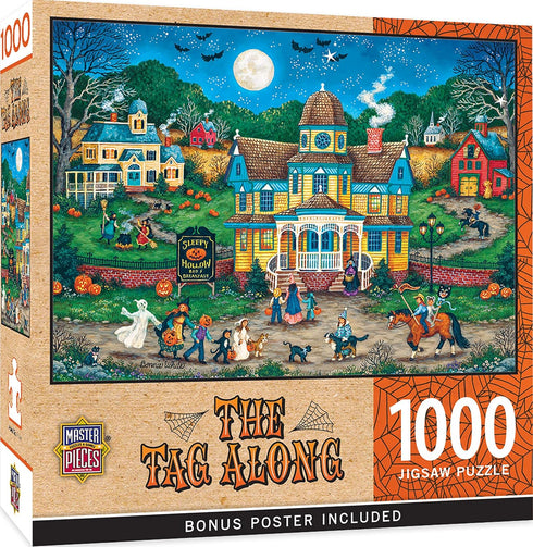 MasterPieces - 1000 Piece Halloween Jigsaw Puzzle - The Tag Along - 19.25"x26.75"
