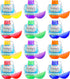 12 JOYIN Easter Egg Bubbles Wands for Easter Theme Party Favor Kids Seasonal Merriment Toys, Prefilled Eggs Hunt