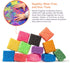 Special Supplies Fun Foam Modeling Foam Beads Play Kit, 12 Blocks Children’s Educational Clay for Arts Crafts Kindergarten, Preschool Kids Toys Develop Creativity, Motor Skills, Reusable Container by Special Supplies