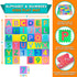 36 12" 12", 123 ProSource Kids Puzzle Alphabet, Numbers, Tiles and Edges Play Mat, by Abc