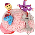 GIANTmicrobes Deluxe 9.5" Brain Plush Toy, Gifts for Neurologist, Brain Surgery Recovery, Neuroscience Gifts