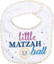 Rite Lite Adorable Little Matzah Ball Embroidered Bib, Stylish Passover Bib for Newborns