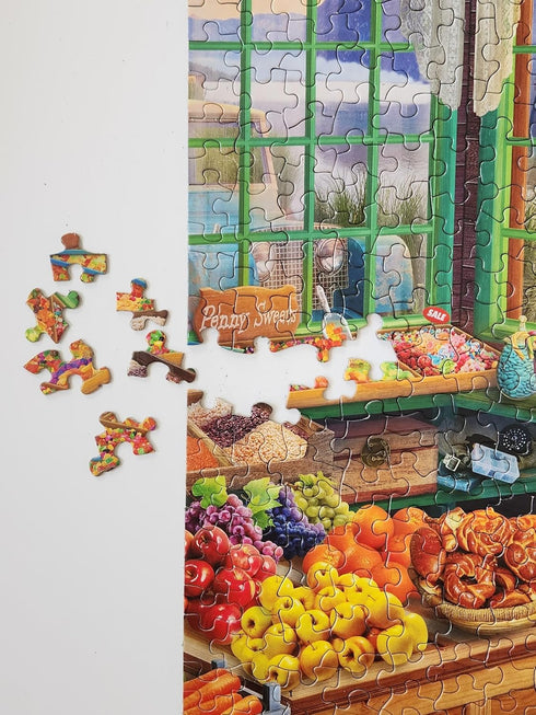 Springbok 1000 Piece Jigsaw Puzzle, Lake Windermere General Store, Made in USA