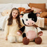 Toy,30 Inches IKASA Giant Cow Stuffed Animal Plush Large Big Jumbo Soft Toys, Huge Size Cute Fluffy Plushy Fat