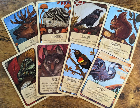 Leaf Board Game Season of The Bear Expansion - Strategy Game by Weird City Games