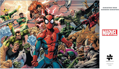 Buffalo Games - Silver Select - Marvel - Sinister War - 2000 Piece Jigsaw Puzzle for Adults, Perfect for Game Nights