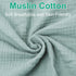 Boys-2 Pack 28"x 52" Muslin Fitted Crib Sheets for Girls & Soft Baby Mattress Sheet-No Slip Boho Neutral Breathable