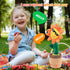 Kids,13.5 Easfan Dancing Sunflower Singing Talking Shaking Glowing Interactive Toy Repeats What You Say Electric Cute