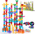 JOYIN 137Pcs Glowing Marble Run - Construction Building Blocks Toys with 15