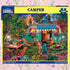 1000 Summer 24"x30" White Mountain Piece Jigsaw Puzzle Scenic Camping Puzzles with Large Pieces for Adults and Family