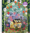 Galison Bloomarium – 1000 Piece Joy Laforme Jigsaw Puzzle of A Cozy Cottage in A Blooming Terrarium