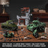 MISTBUY WW2 Sets (1452 Army Tank Toys Building Compatible with Lego Pieces), Includes US Sherman & Stuart Tanks