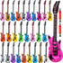 28 Pack Inflatable Guitar - Bulk Inflatable Fake Party Guitar Prop for 80s 90s Themed Birthday Party Favor